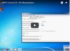 Read more about the article Bit Manipulation (MIPS Tutorial)